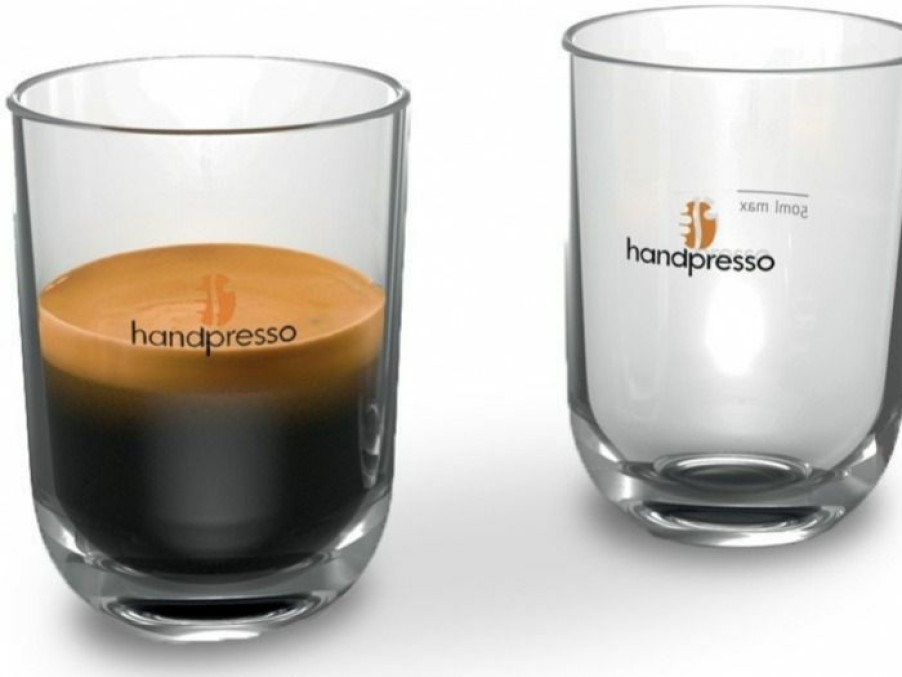 Manual Coffee Brewing Equipment * | Handpresso Transparent Espresso Cup, 2 Pcs