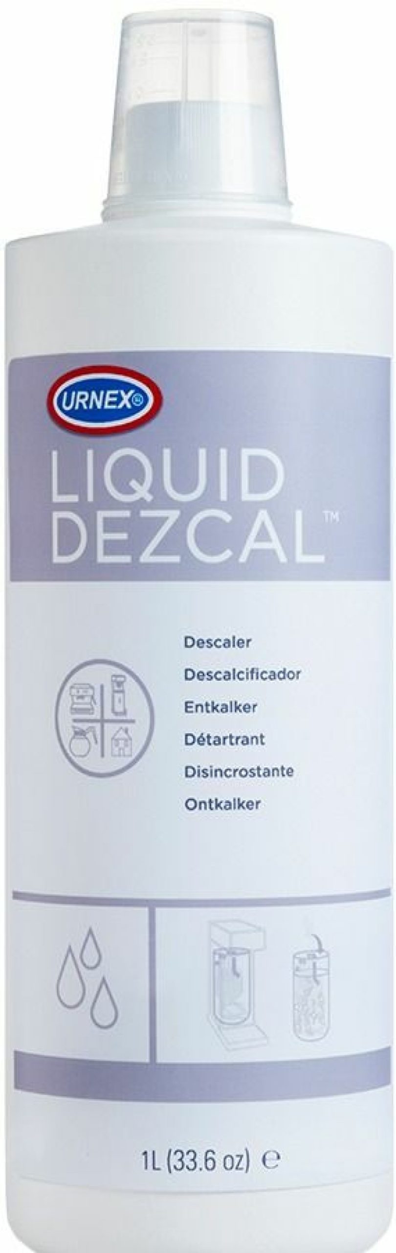 Barista And Coffee Accessories * | Urnex Liquid Dezcal Descaler For Coffee Machines 1000 Ml