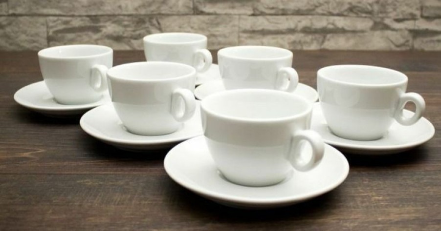 Cups, Mugs And Flasks * | Ipa Industria Porcellane Ipa Alba Latte Cup