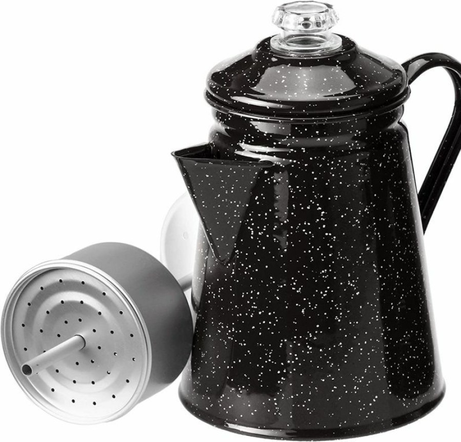 Manual Coffee Brewing Equipment * | Gsi Outdoors Enamel Percolator 8 Cup