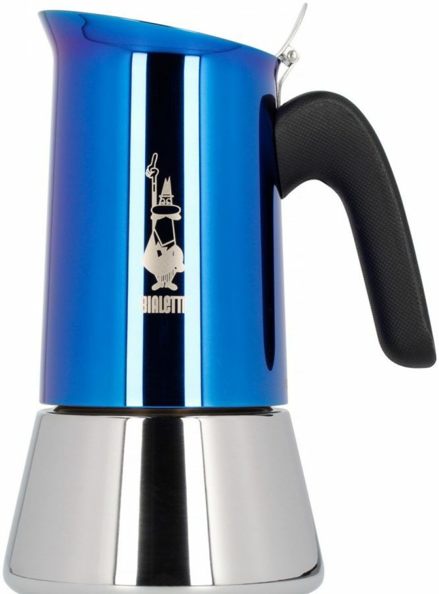 Manual Coffee Brewing Equipment * | Bialetti Venus Stovetop Espresso Maker, Blue