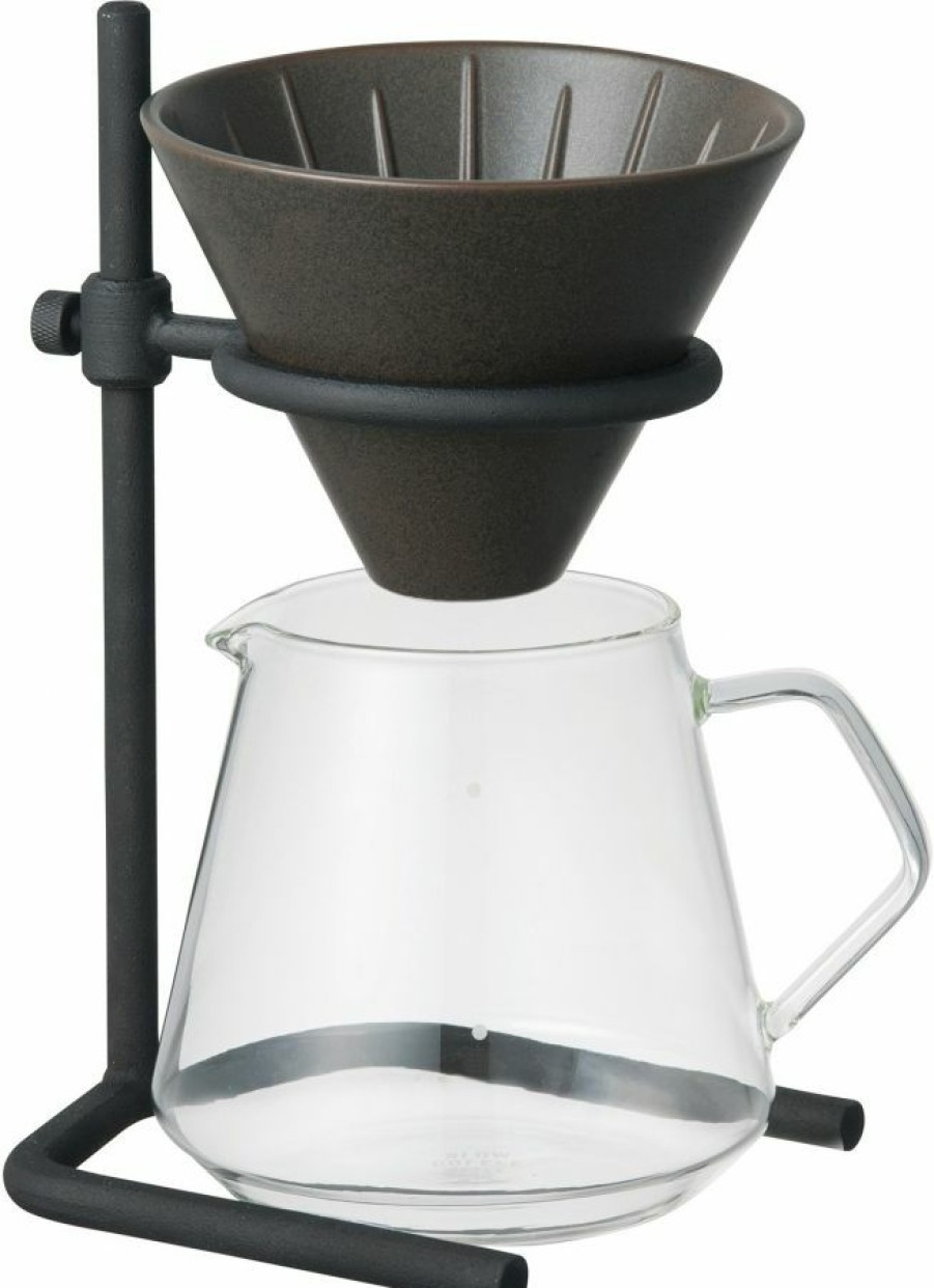 Manual Coffee Brewing Equipment * | Kinto Scs-S04 Brewer Stand Set 4 Kuppia, Steel