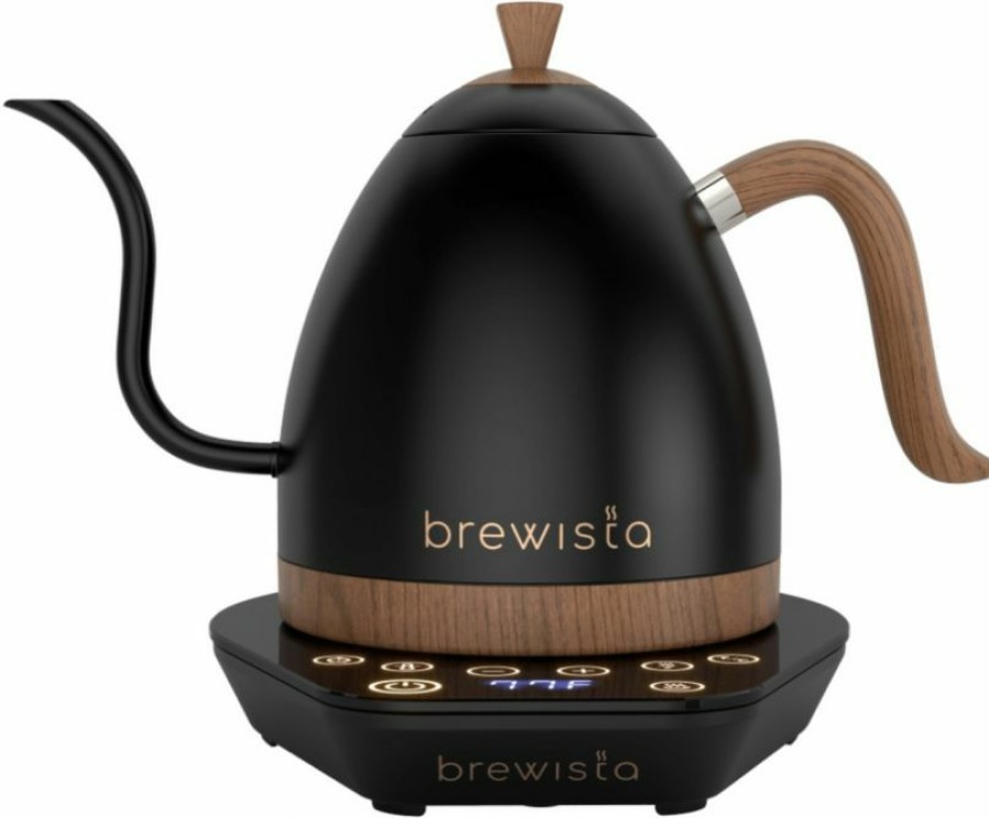 Barista And Coffee Accessories * | Brewista Artisan Gooseneck Variable Temperature Kettle 1 L