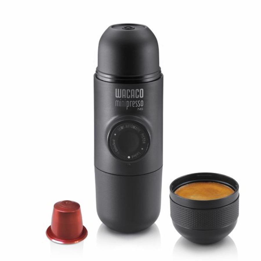 Manual Coffee Brewing Equipment * | Wacaco Minipresso Ns Portable Espresso Maker For Coffee Capsules