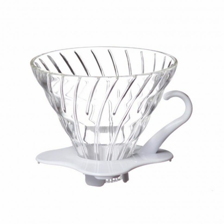 Manual Coffee Brewing Equipment * | Hario V60 Glass Coffee Dripper Size 01