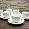 Cups, Mugs And Flasks * | Ipa Industria Porcellane Ipa Alba Cappuccino Cup