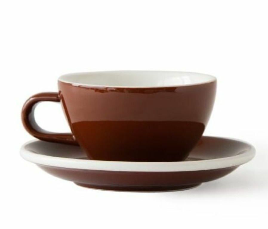 Cups, Mugs And Flasks * | Acme Medium Cappuccino Cup 190 Ml + Saucer 14 Cm