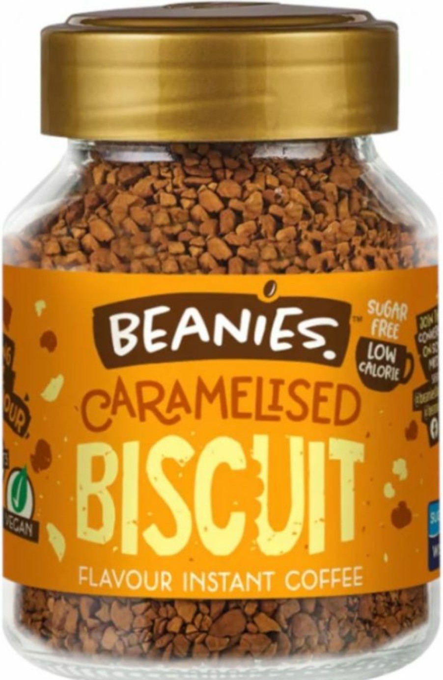 Coffee * | Beanies Caramelised Biscuit Flavoured Instant Coffee 50 G