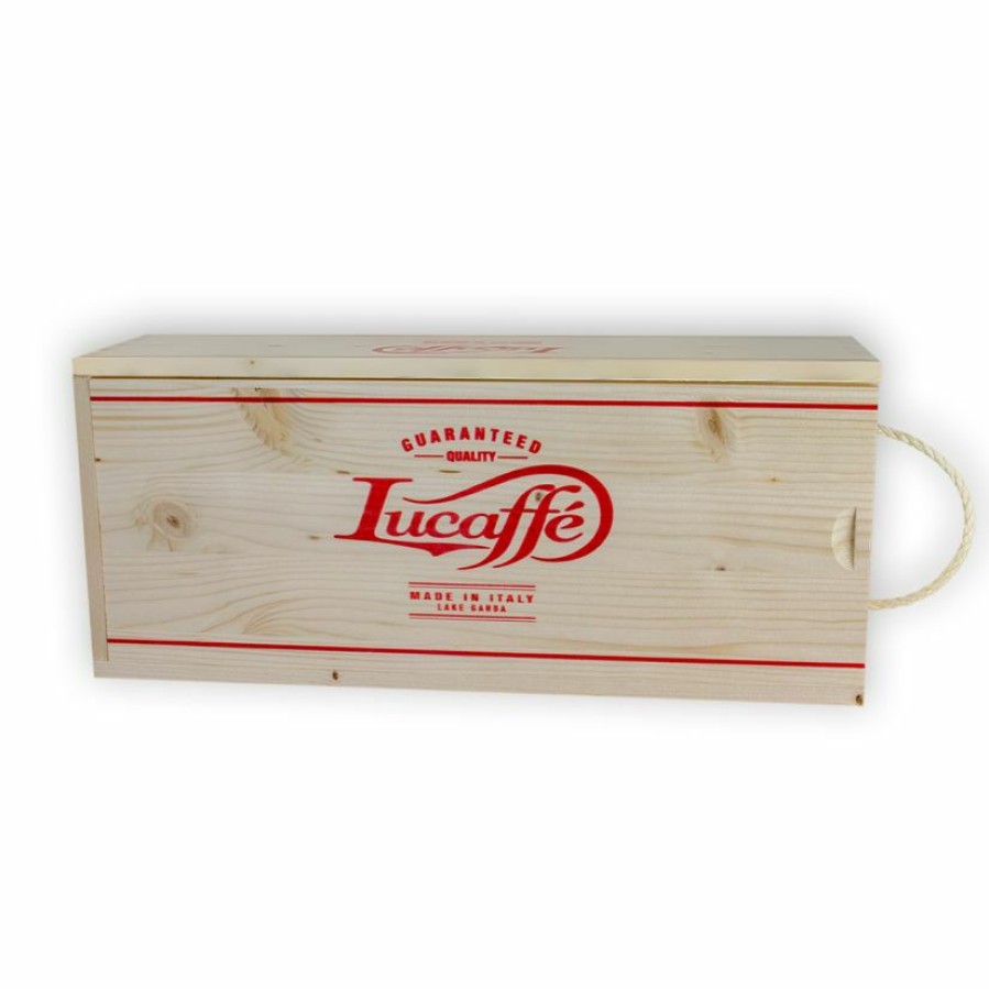 Coffee * | Lucaffe Gift Box 4 X 250 G Coffee Tins