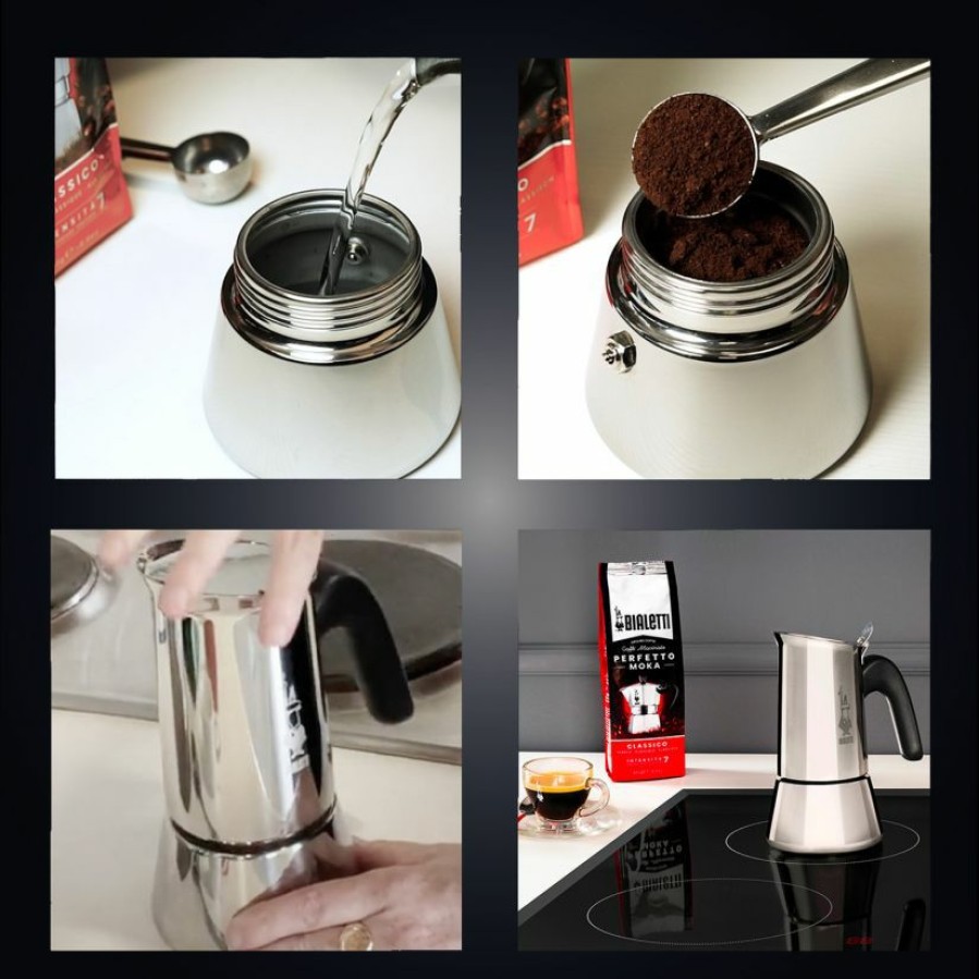 Manual Coffee Brewing Equipment * | Bialetti Venus Stovetop Espresso Maker